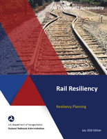 FRA Climate and Sustainability Rail Resiliency  Resiliency Planning