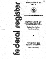 PART 121 AMENDMENTS 121138