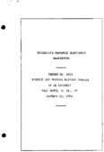 Interstate Commerce Commision Report of the Accident  Investigation Occuring on the NORFOLK AND WESTERN WHITE W VA