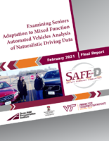 Examining Seniors Adaptation to Mixed Function Automated Vehicles Analysis of Naturalistic Driving Data