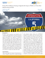 Using Thermal Remote Sensing to Quantify the Impact of Traffic on Urban Heat Islands during COVID Research Brief