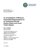 An Investigation of Minimum Information Requirements for an Unmanned Aircraft System Detect and Avoid Traffic Display
