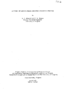 A study of a rigid frame highway bridge in Virginia