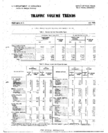 Traffic Volume Trends July 1962
