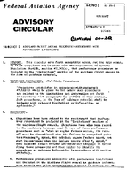 AC 251 Airplane Flight Manual Procedures Associated with  Performance Limitations