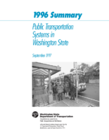 1996 summary  public transportation systems in Washington state