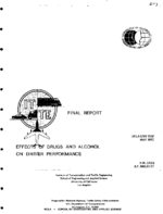 Effects of Drugs and Alcohol on Driver Performance