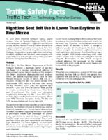 Nighttime Seat Belt Use Is Lower than Daytime in New Mexico  Traffic Tech
