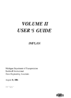 IMPLAN Volume II Users Guide