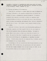 Statement of Secretary of Transportation Brock Adams before the Senate Committee on Commerce Science and Transportation Concerning the Future of the Automobile