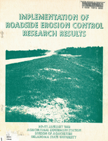 Implementation of Roadside Erosion Control Research Results