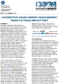 Locomotive Crash Energy Management TraintoTrain Impact Test Research Results