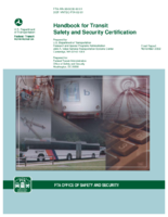 Handbook for Transit Safety and Security Certification