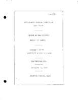 Interstate Commerce Commision Report of the Accident  Investigation Occuring on the BALTIMORE AND OHIO RAILROAD BRANCHVILLE MD