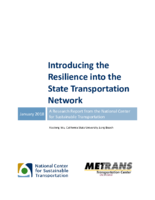 Introducing the Resilience into the State Transportation Network