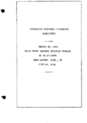 Interstate Commerce Commision Report of the Accident  Investigation Occuring on the GRAND TRUNK WESTERN RAILROAD LINDEN MI