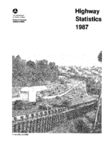 Highway Statistics 1987