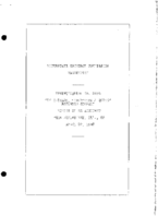 Interstate Commerce Commision Report of the Accident  Investigation Occuring on the CHICAGO BURLINGTON AND QUINCY RAILROAD MONTGOMERY IL