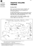 Traffic Volume Trends October 2021