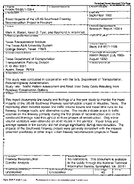 Travel Impacts of the US59 Southwest Freeway Reconstruction Project in Houston