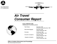 Air Travel Consumer Report February 2000
