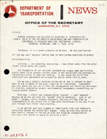 Remarks Prepared for Delivery by Secretary of Transportation John A Volpe at the MidAmerica Grain Marketing and Transportation Conference
