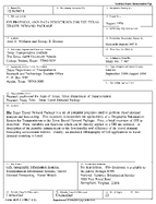GIS Protocol and Data Structures for the Texas Travel Demand Package