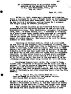 Interstate Commerce Commission Report of the Accident  Investigation Occurring on the LOUISVILLE AND NASHVILLE RAILROAD WHEELERTON TN