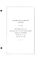 Interstate Commerce Commision Report of the Accident  Investigation Occuring on the KANSAS CITY SOUTHERN RAILROAD JOPLIN MO