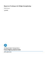 Report on Techniques for Bridge Strengthening Main Report