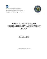 GPS adjacentband compatibility assessment plan