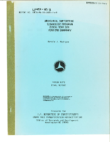 Urban Rail Supporting Technology Program Fiscal Year 1974 Year End Summary
