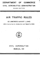 CAM 60 Air Traffic Rules as Amended 8143 With Corrections in Introduction as of 33144