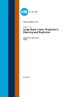 Largescale linear programs in planning and prediction