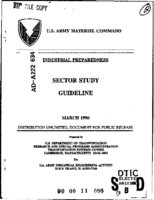 Industrial Preparedness Sector Study Guideline