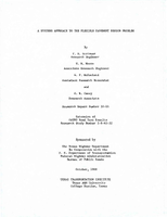 A Systems Approach to the Flexible Pavement Design Problem