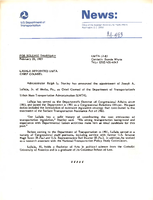 LaSala Appointed UMTA Chief Counsel