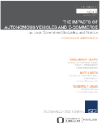 The Impacts of Autonomous Vehicles and Ecommerce on Local Government Budgeting and Finance