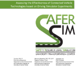 Assessing the Effectiveness of Connected Vehicle Technologies based on Driving Simulator Experiments