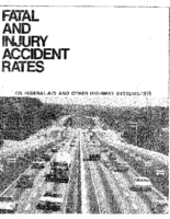 Fatal and Injury Accident Rates on FederalAid and Other Highway Systems 1975