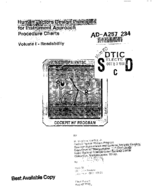 Human Factors Design Principles for Instrument Approach Procedure Charts Volume I  Readability