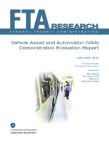 Vehicle Assist and Automation VAA Demonstration Evaluation Report