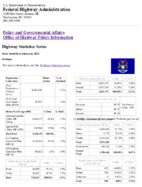 Highway Statistics Series State Statistical Abstracts 2012  Michigan