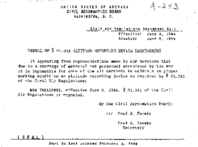 Part 61 Amendment 611 Repeal Of 61 341 Altitude Recording Device Requirement