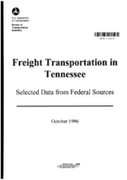 Freight Transportation in Tennessee Selected Data from Federal Sources
