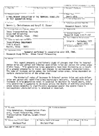 A Preliminary Evaluation of the Temporal Stability of Trip Generation Rates