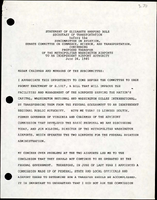 Statement of Elizabeth Hanford Dole Secretary of Transportation before the Subcommittee on Aviation Senate Committee on Commerce Science and Transportation Concerning Proposed Transfer of the Metropolitan Washington Airports