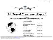 Air Travel Consumer Report January 2021