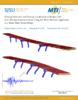 Damage Detection and Damage Localization in Bridges with LowDensity Instrumentations Using the WaveMethod Application to a ShakeTable Tested Bridge