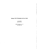 Dakotas ITSCVO Institutional Issues Study